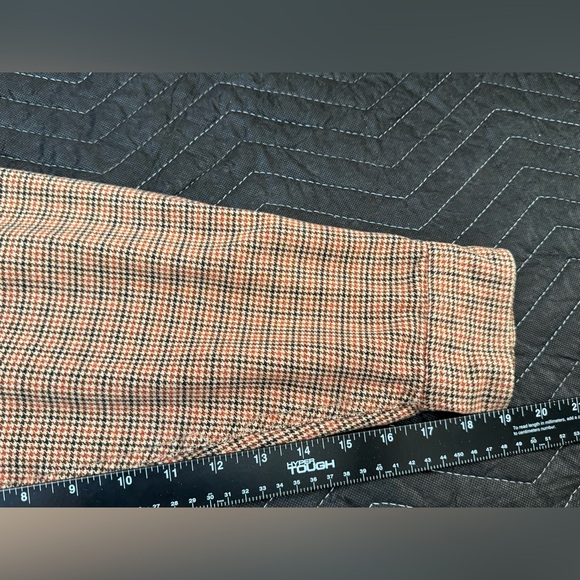 Clearwater Outfitters XL Plaid Brown Button Down Shirt, Hunting Padded Shoulder - Picture 9 of 9